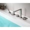 Anzzi Shore 3-Handle Deck-Mount Roman Tub Faucet in Brushed Nickel FR-AZ102BN - alternate 9